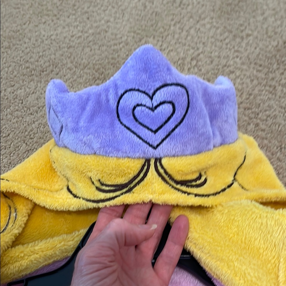 Pink Hooded Princess Towel